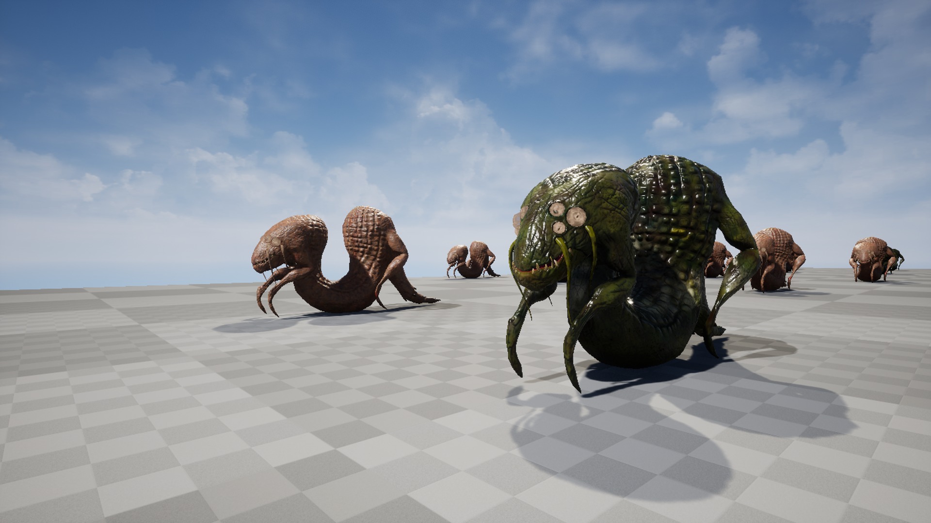 Monster6 Low-poly 3D model_6