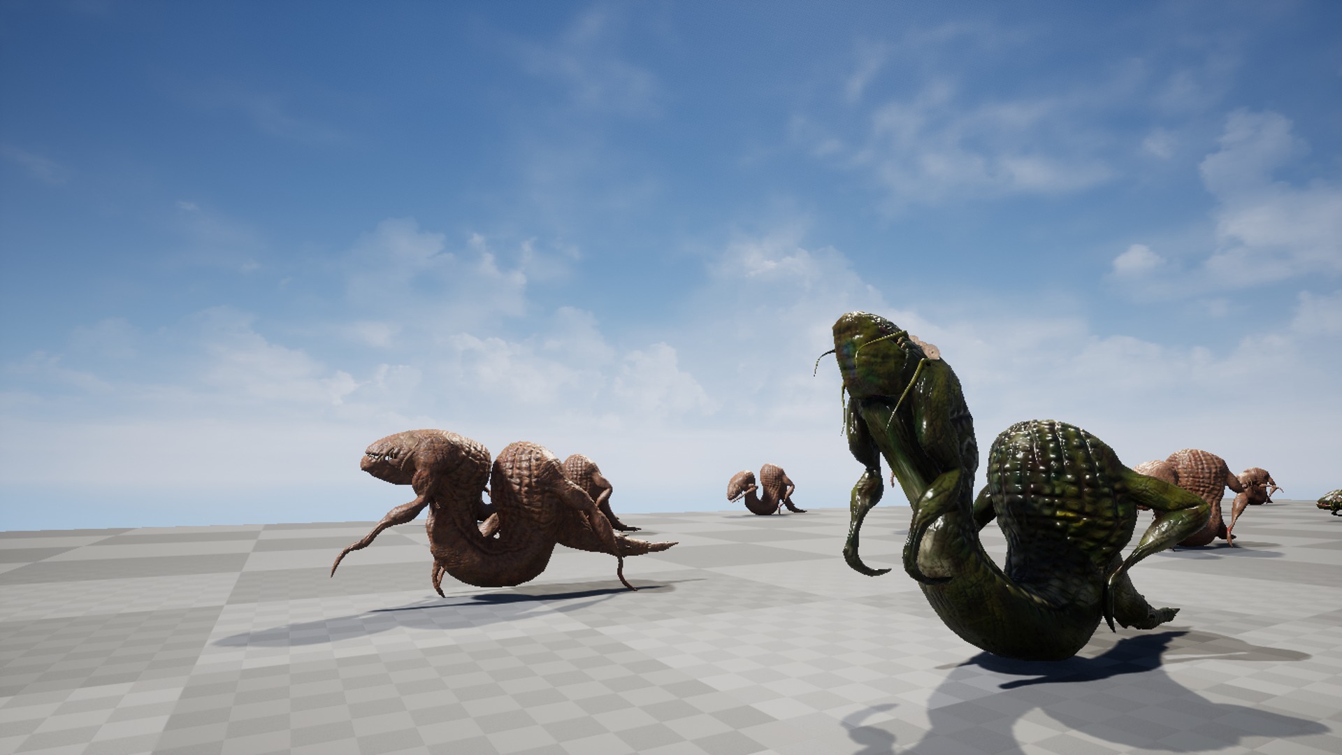 Monster6 Low-poly 3D model_8