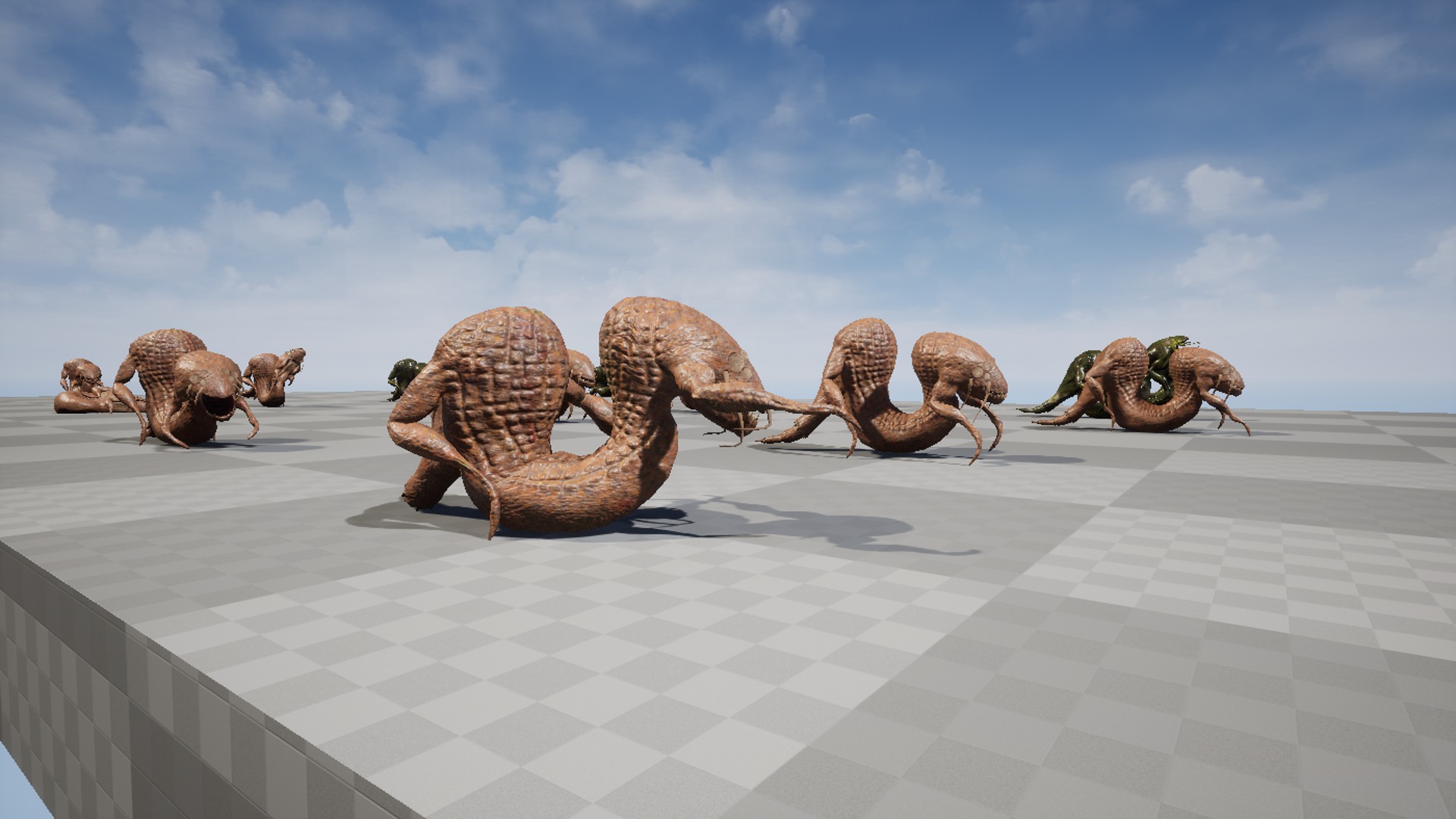 Monster6 Low-poly 3D model_7