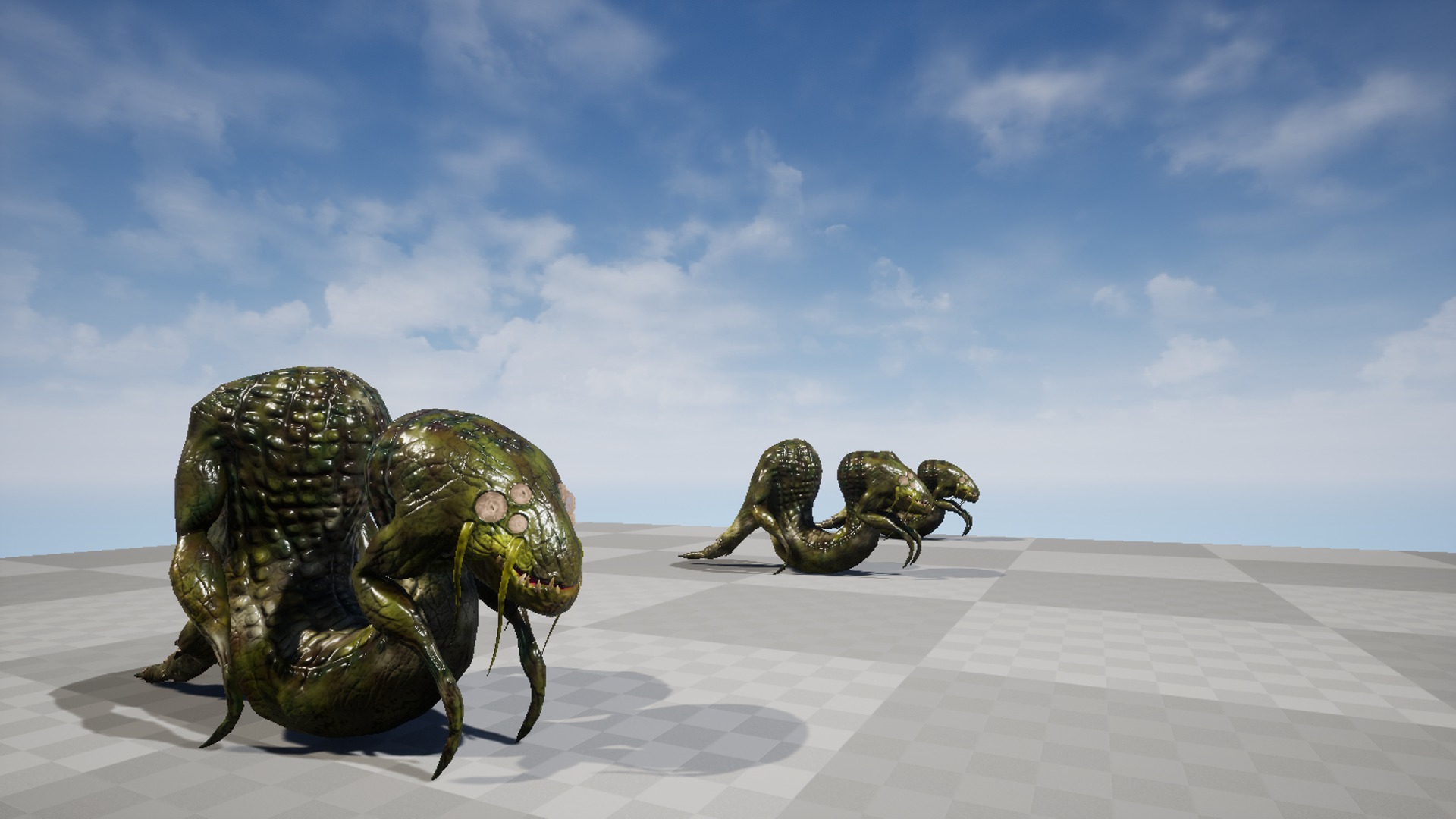 Monster6 Low-poly 3D model_13