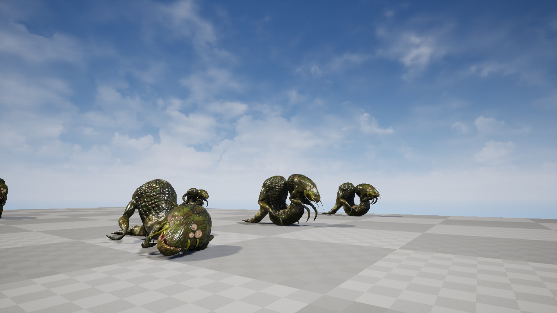 Monster6 Low-poly 3D model_10