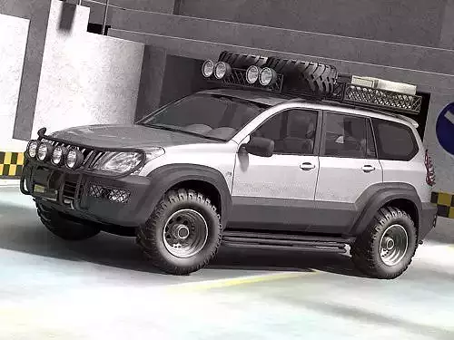 Toyota LandCruiser offroad