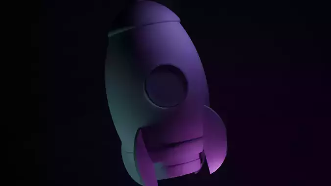 rocket modeling for animation