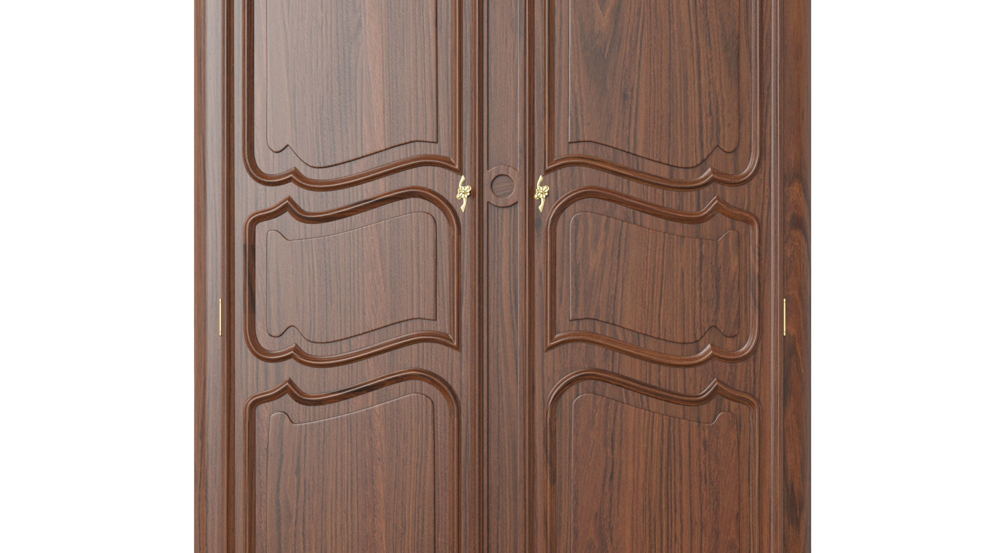 Wardrobe in classic style 1200 3D model_4