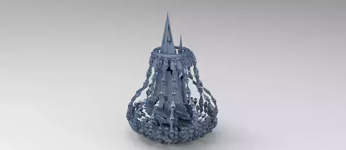 Sci fi swarm techno towers 2