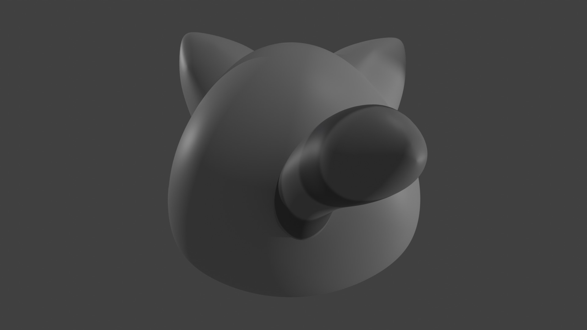 Cat model Slime Rancher Free low-poly 3D model_7