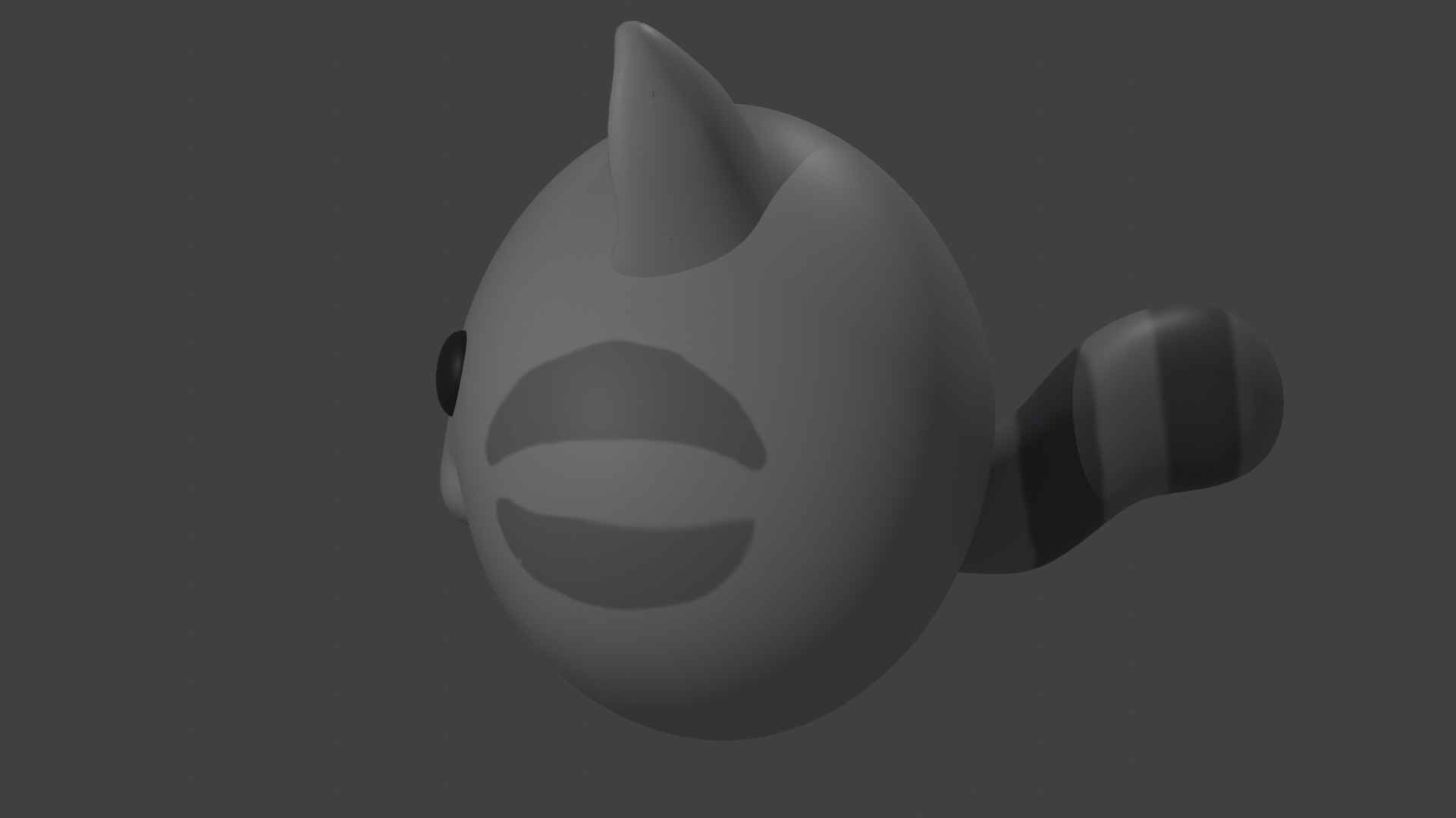 Cat model Slime Rancher Free low-poly 3D model_8