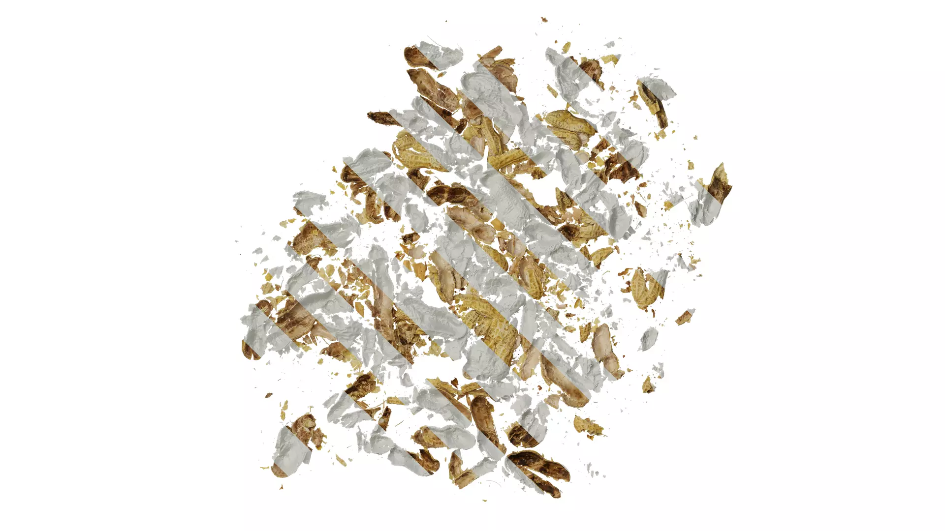 Anydrafts Scattered peanuts and peanut shells 03 Texture