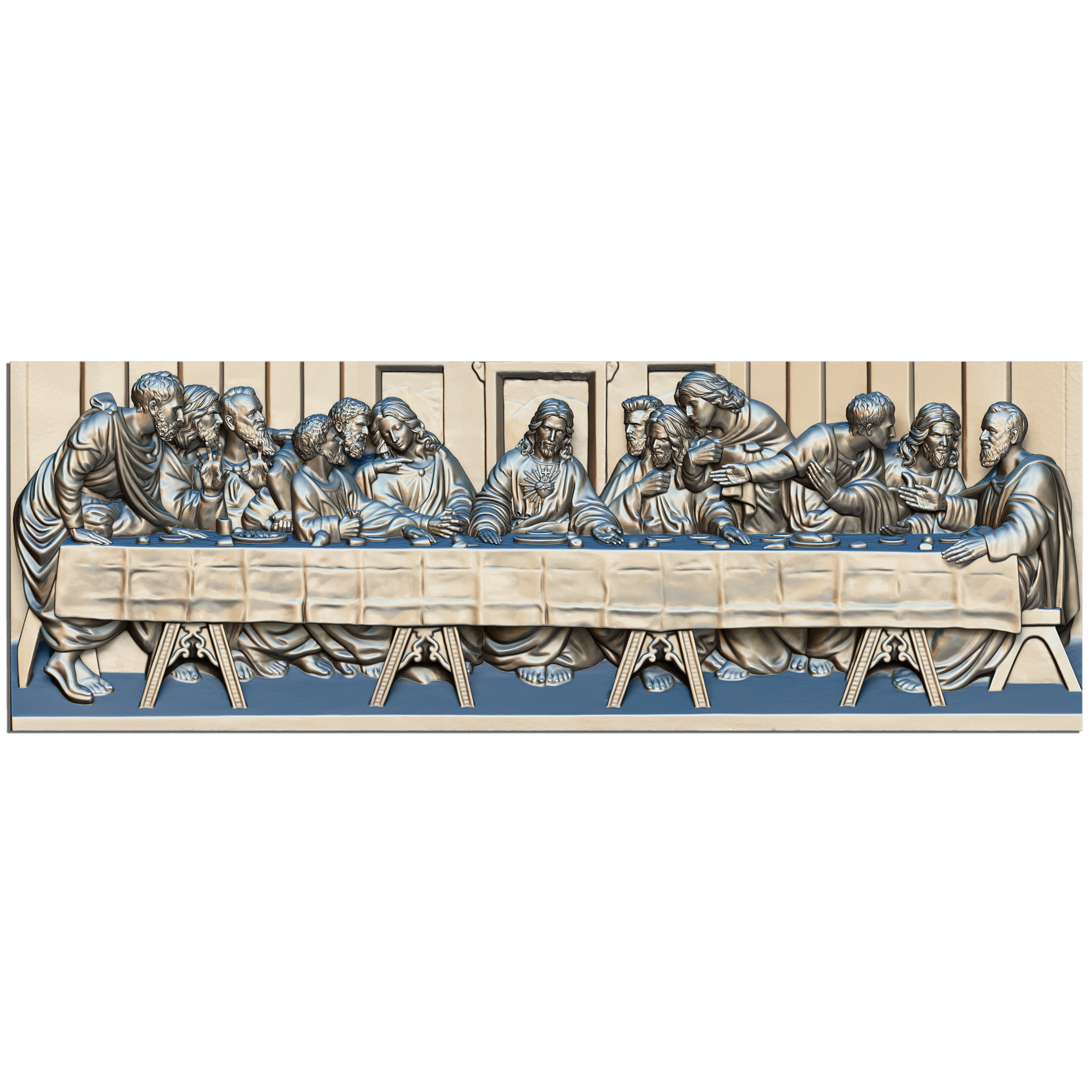 The Last Supper 3D print model_17