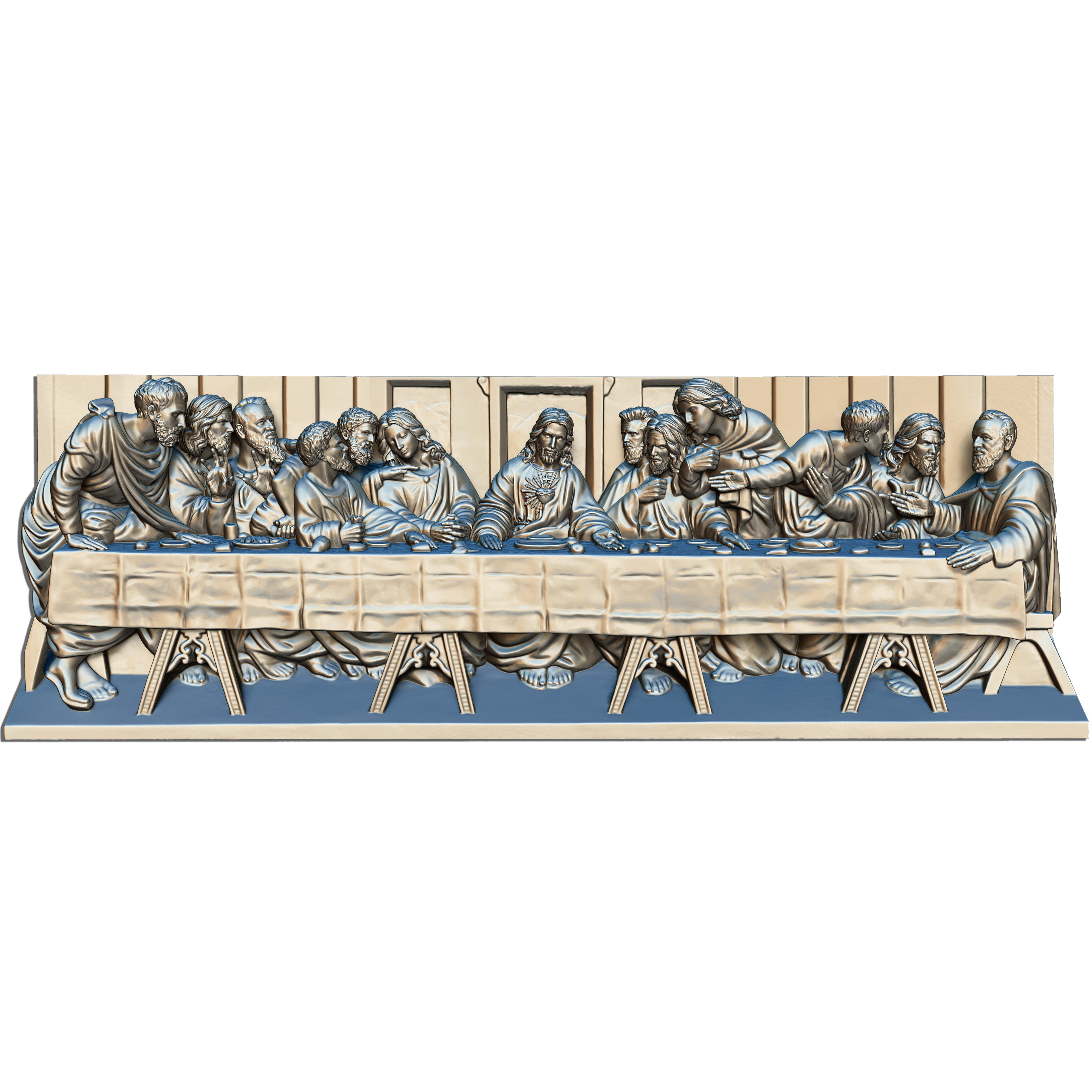 The Last Supper 3D print model_22