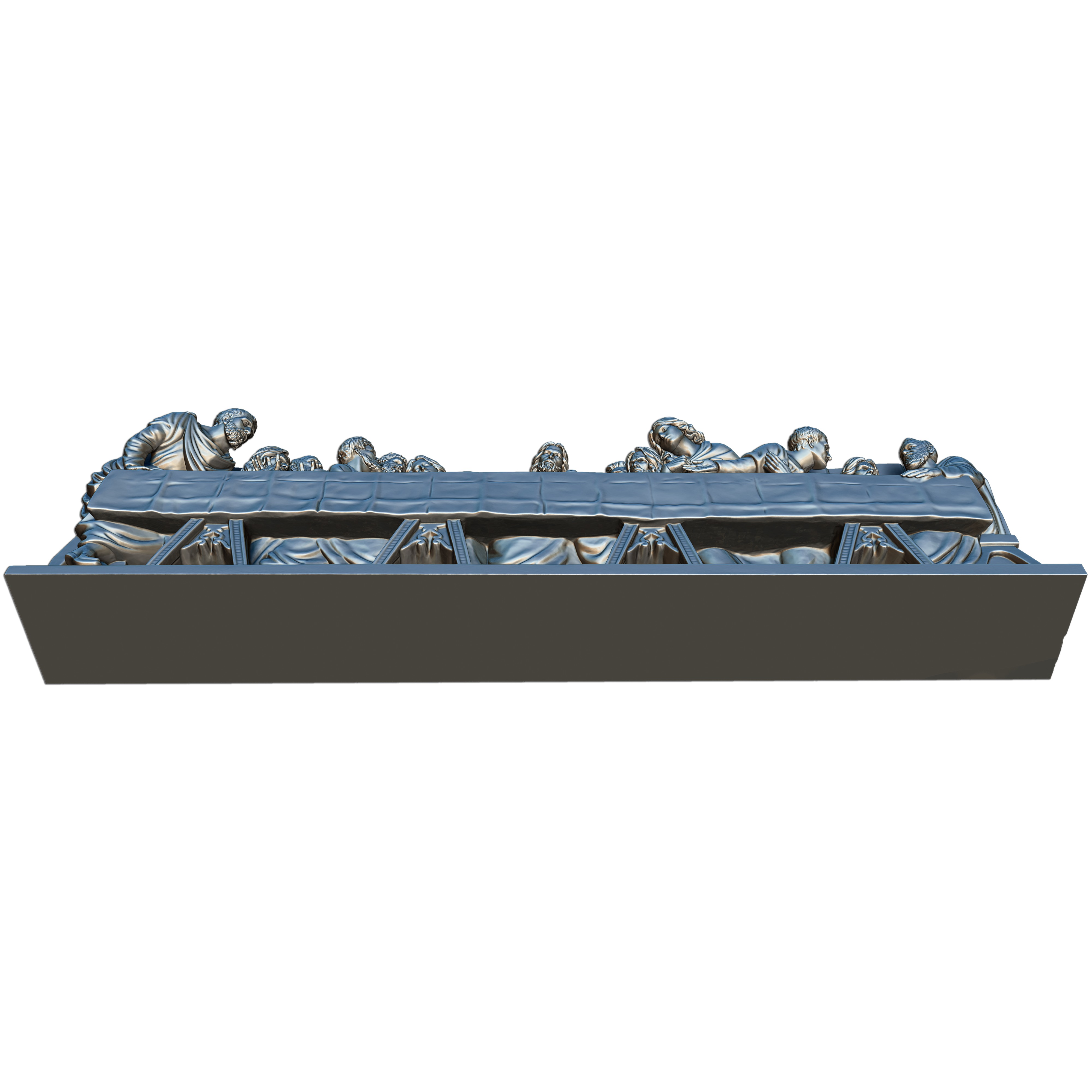 The Last Supper 3D print model_15