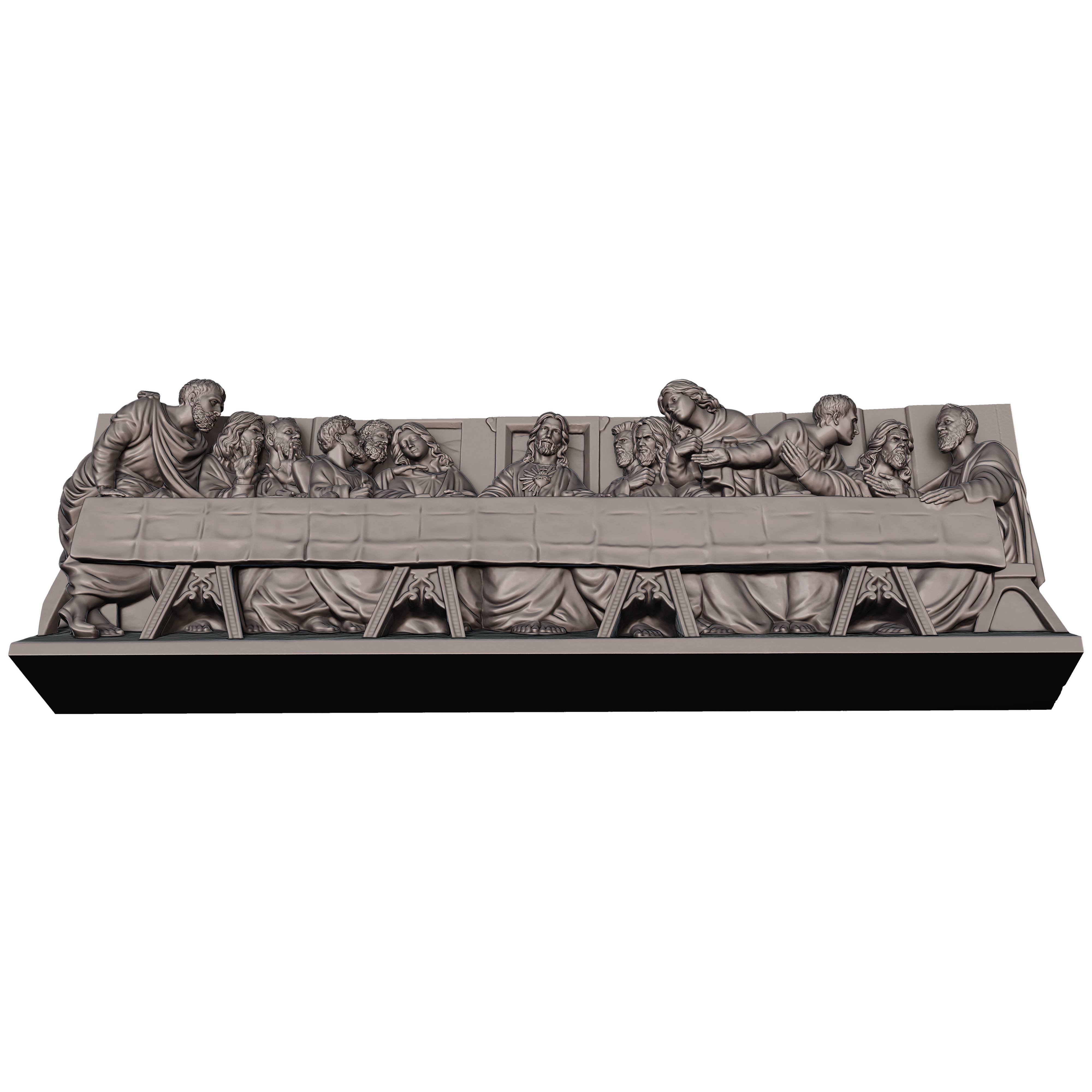 The Last Supper 3D print model_13