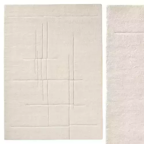 Safaa Wool Rug Natural