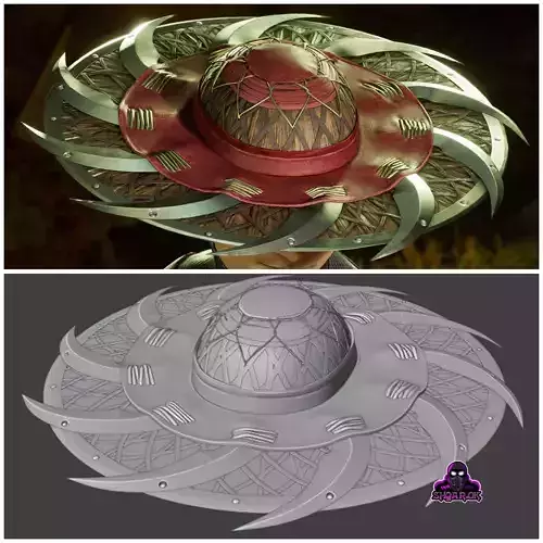 Kung Lao hat from MK1 - Monk in dangerous attire