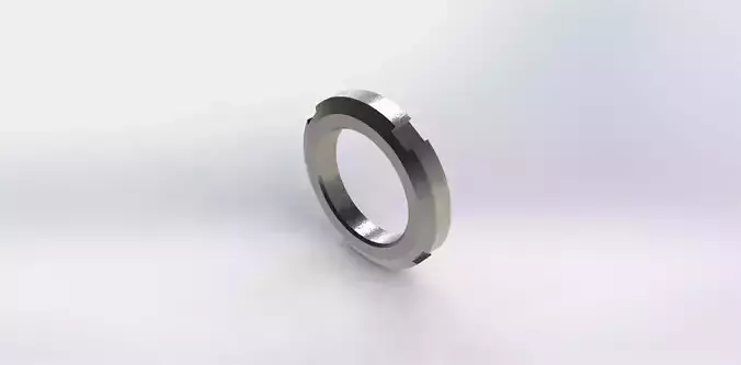 Nut Porca SKF KM 6 3D model