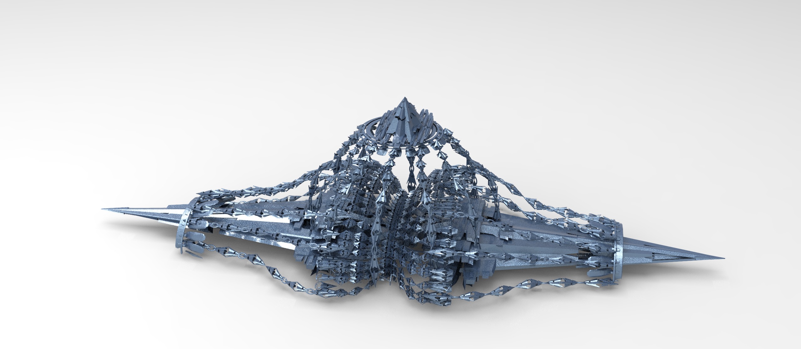 Sci fi swarm bridgeway 7 designs  3D model_6
