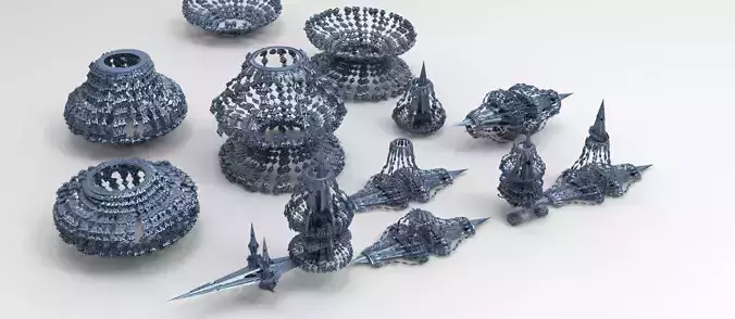 Sci fi swarm bridgeway 10 designs 