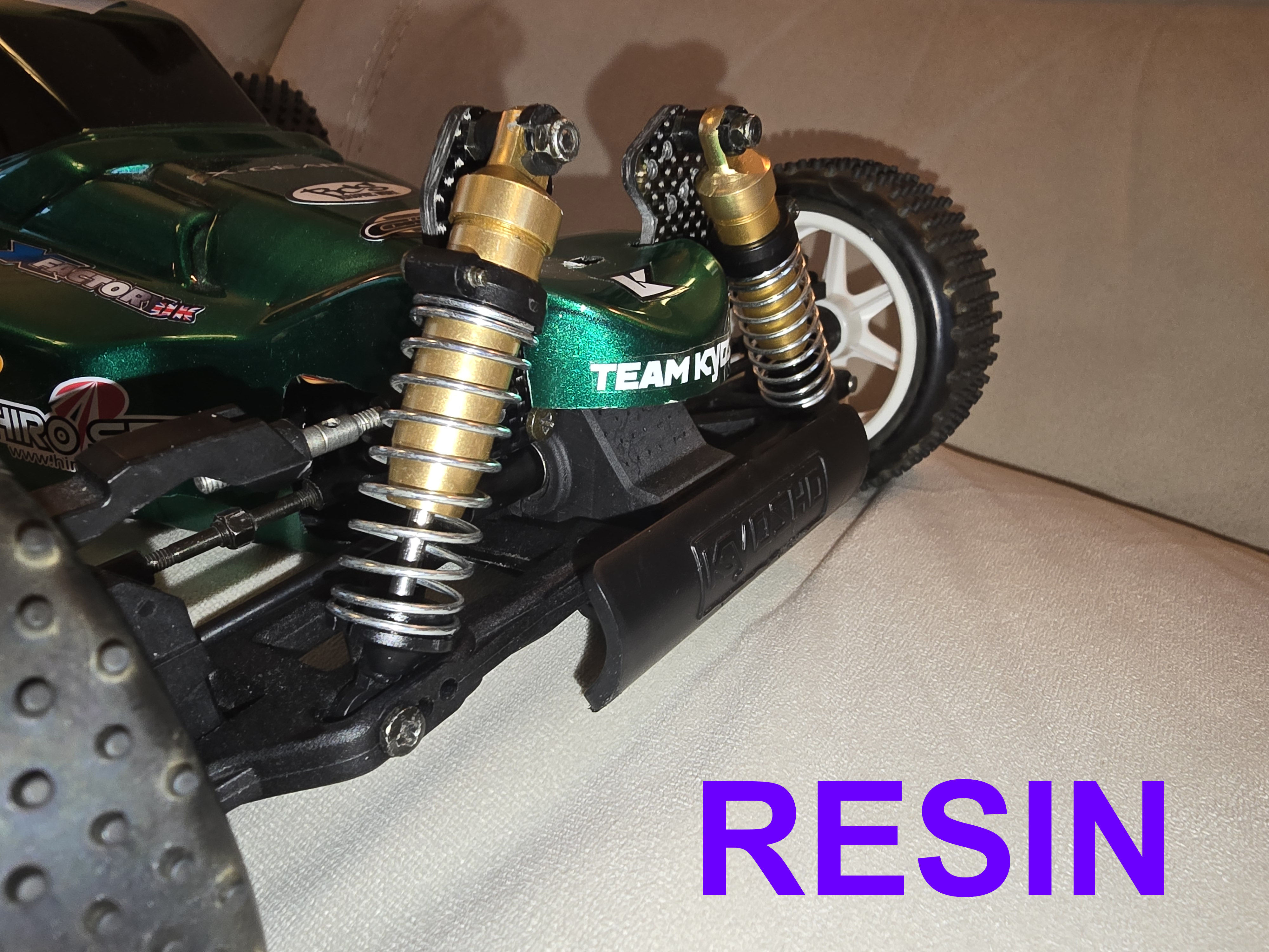 Kyosho Lazer LA32 Front Axle Box 3D print model_23