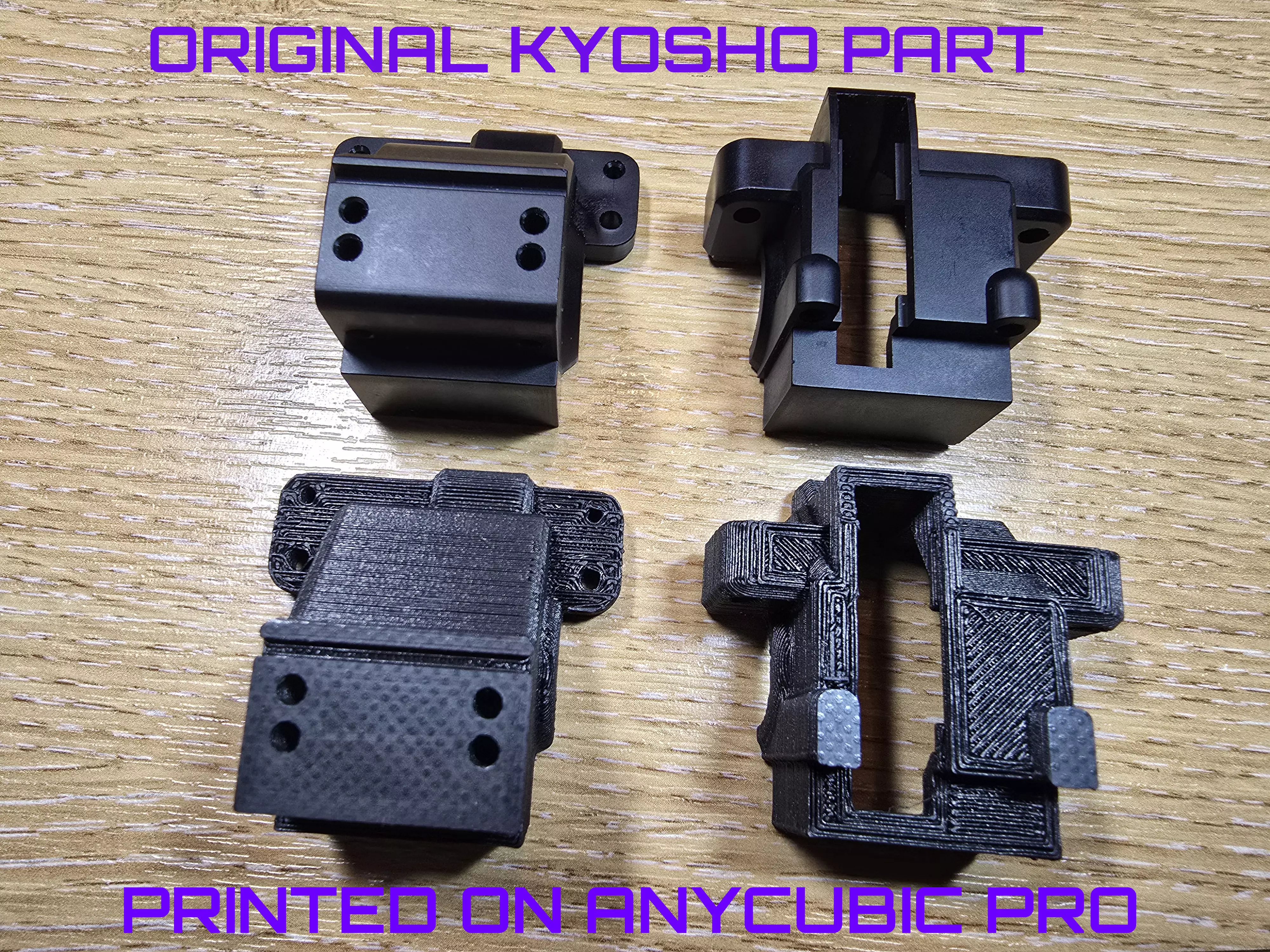Kyosho Lazer LA32 Front Axle Box 3D print model_0