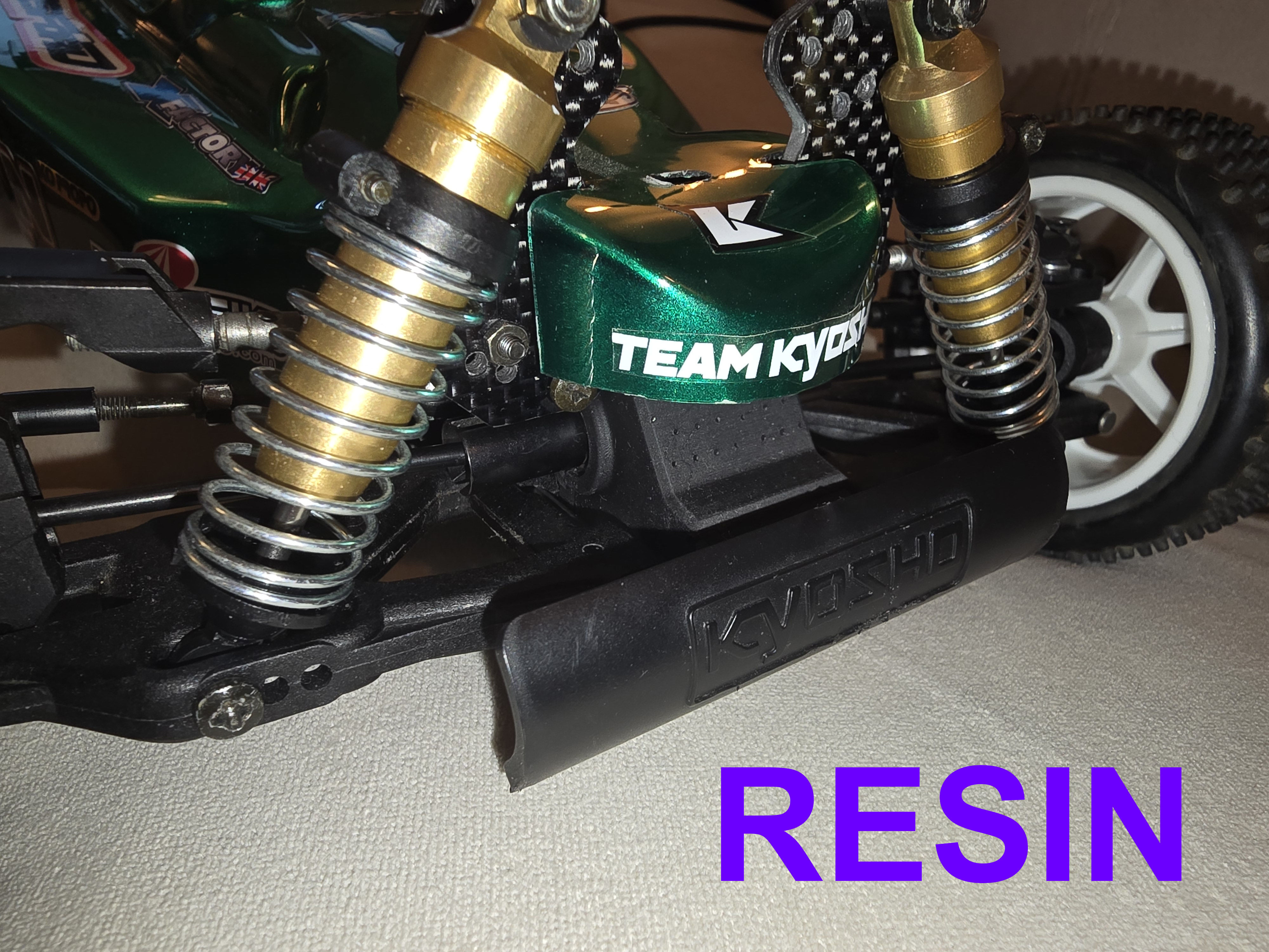 Kyosho Lazer LA32 Front Axle Box 3D print model_22
