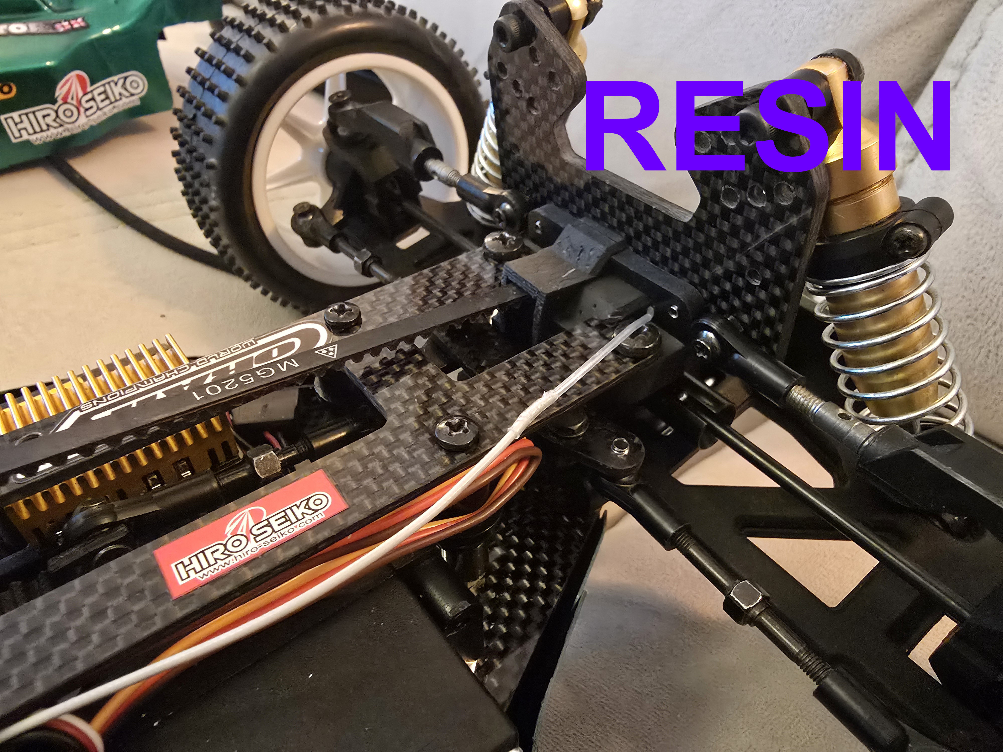Kyosho Lazer LA32 Front Axle Box 3D print model_21