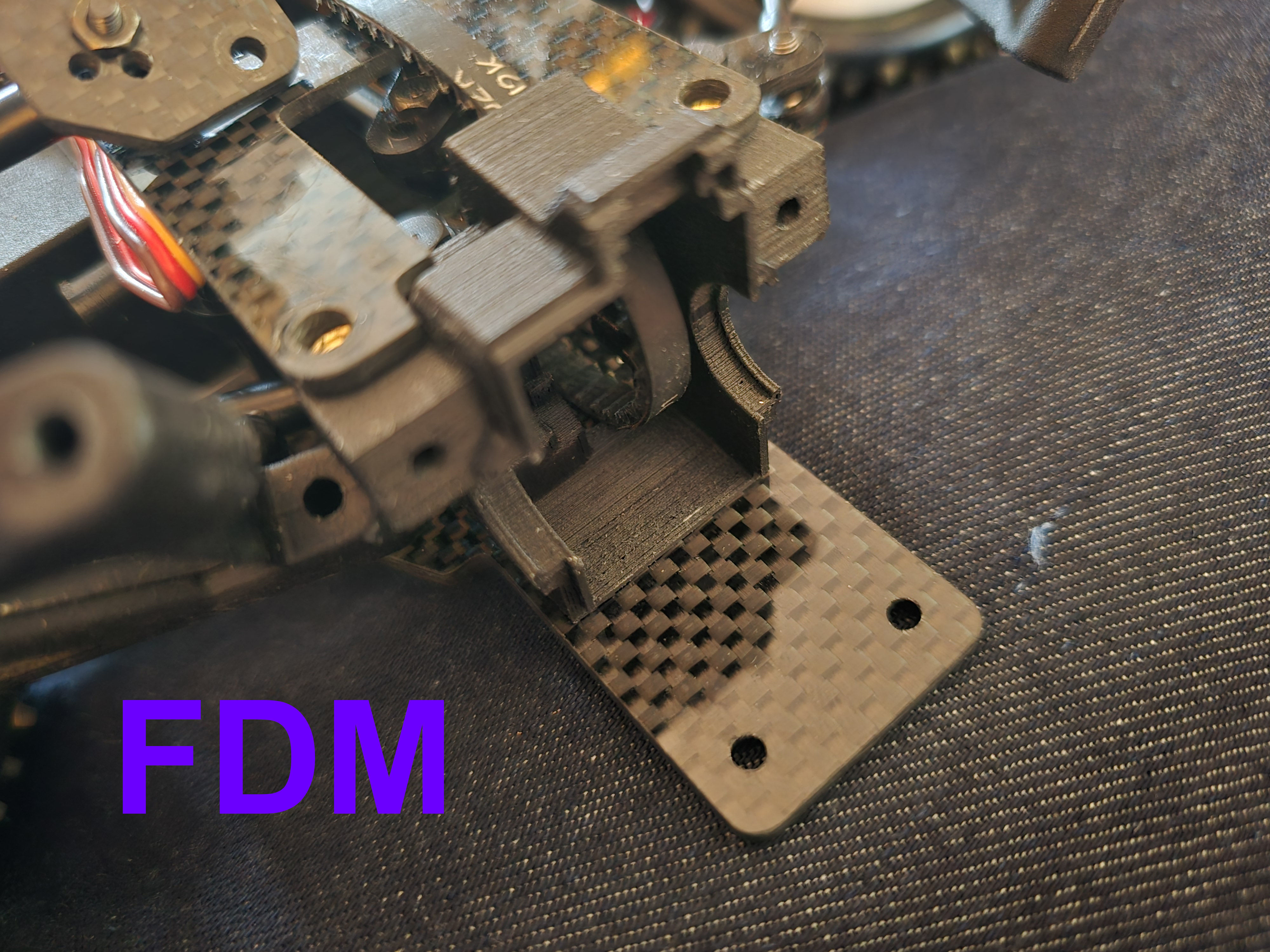 Kyosho Lazer LA32 Front Axle Box 3D print model_10