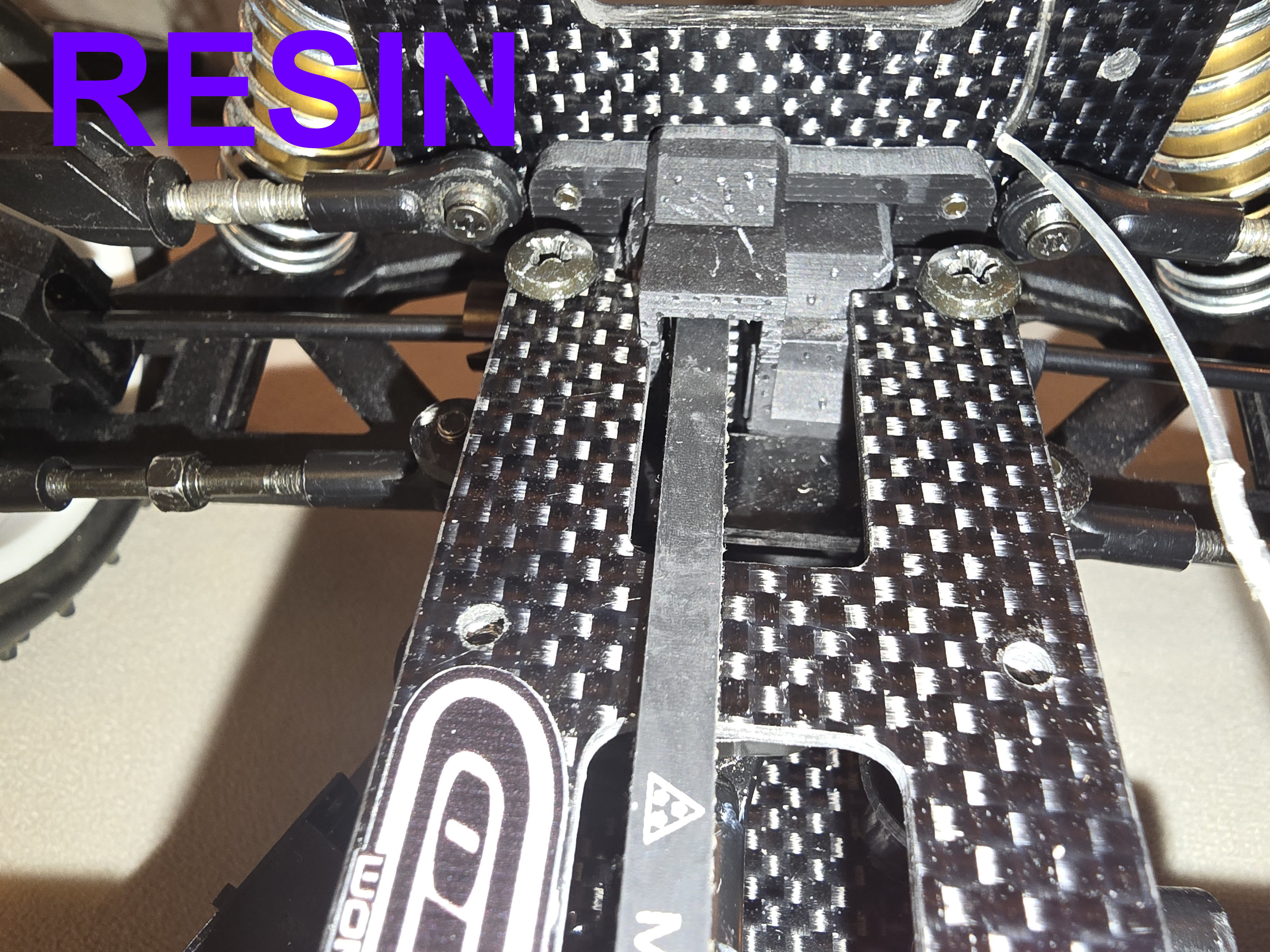 Kyosho Lazer LA32 Front Axle Box 3D print model_20