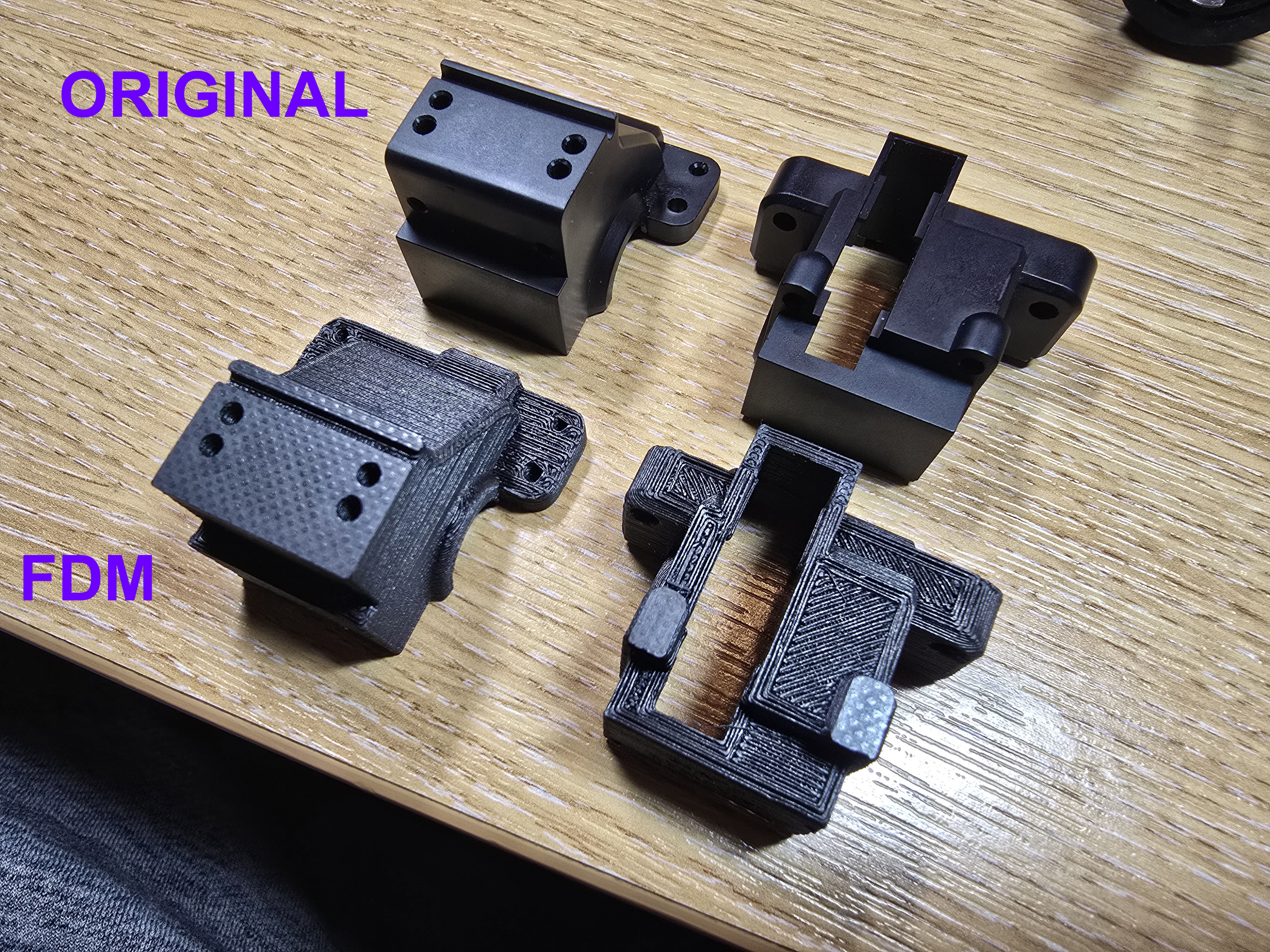 Kyosho Lazer LA32 Front Axle Box 3D print model_1