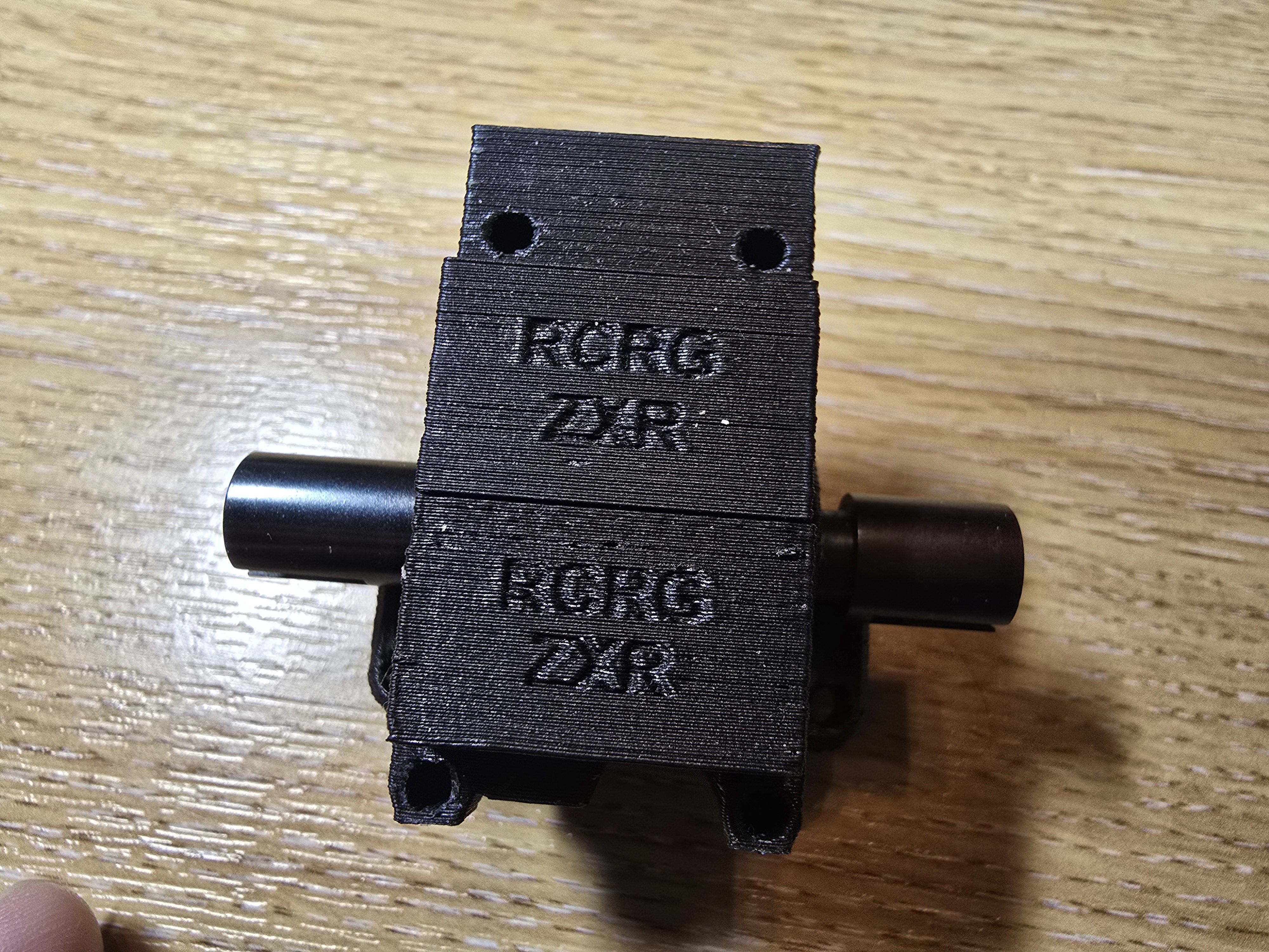 Kyosho Lazer LA32 Front Axle Box 3D print model_3