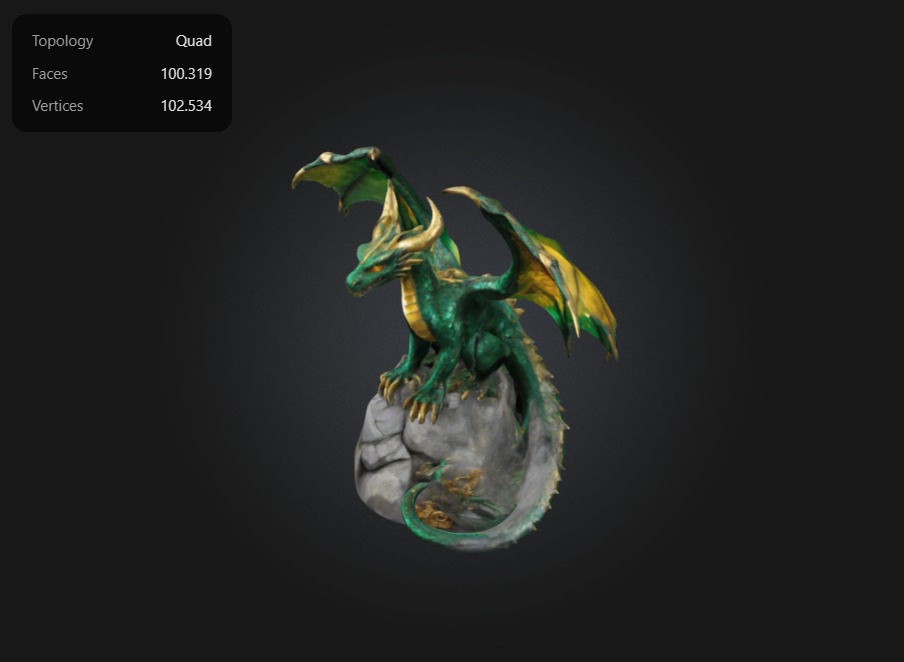 Dragon Fantastic 3D print model_2