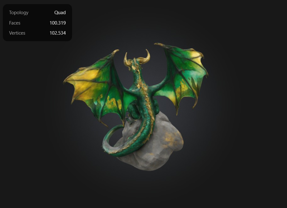 Dragon Fantastic 3D print model_1