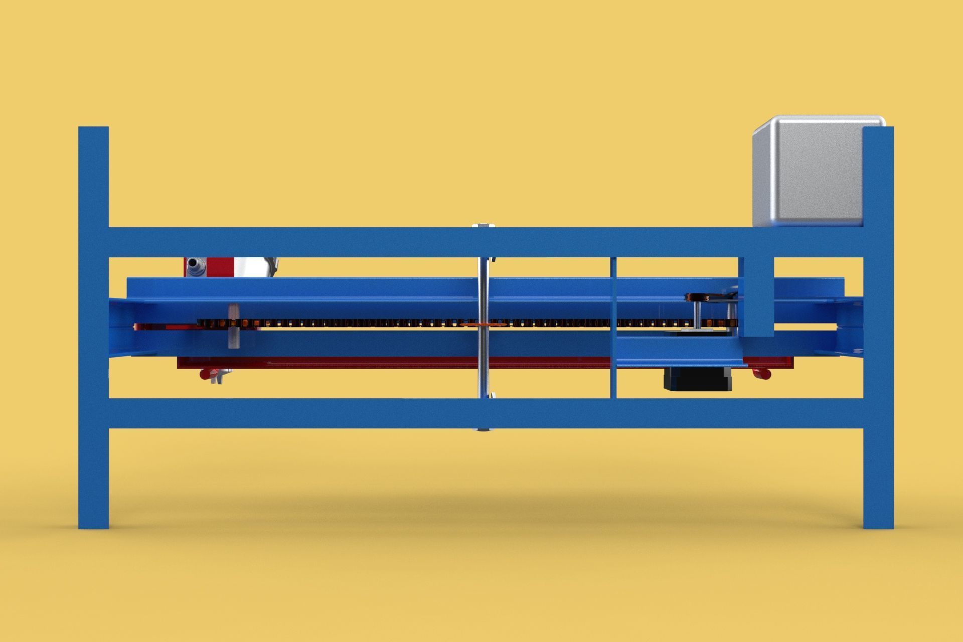 AUTOMATIC PAINT SPRAYING MACHINE SPRAYER COATING AIRBRUSH TOOL 3D model_20