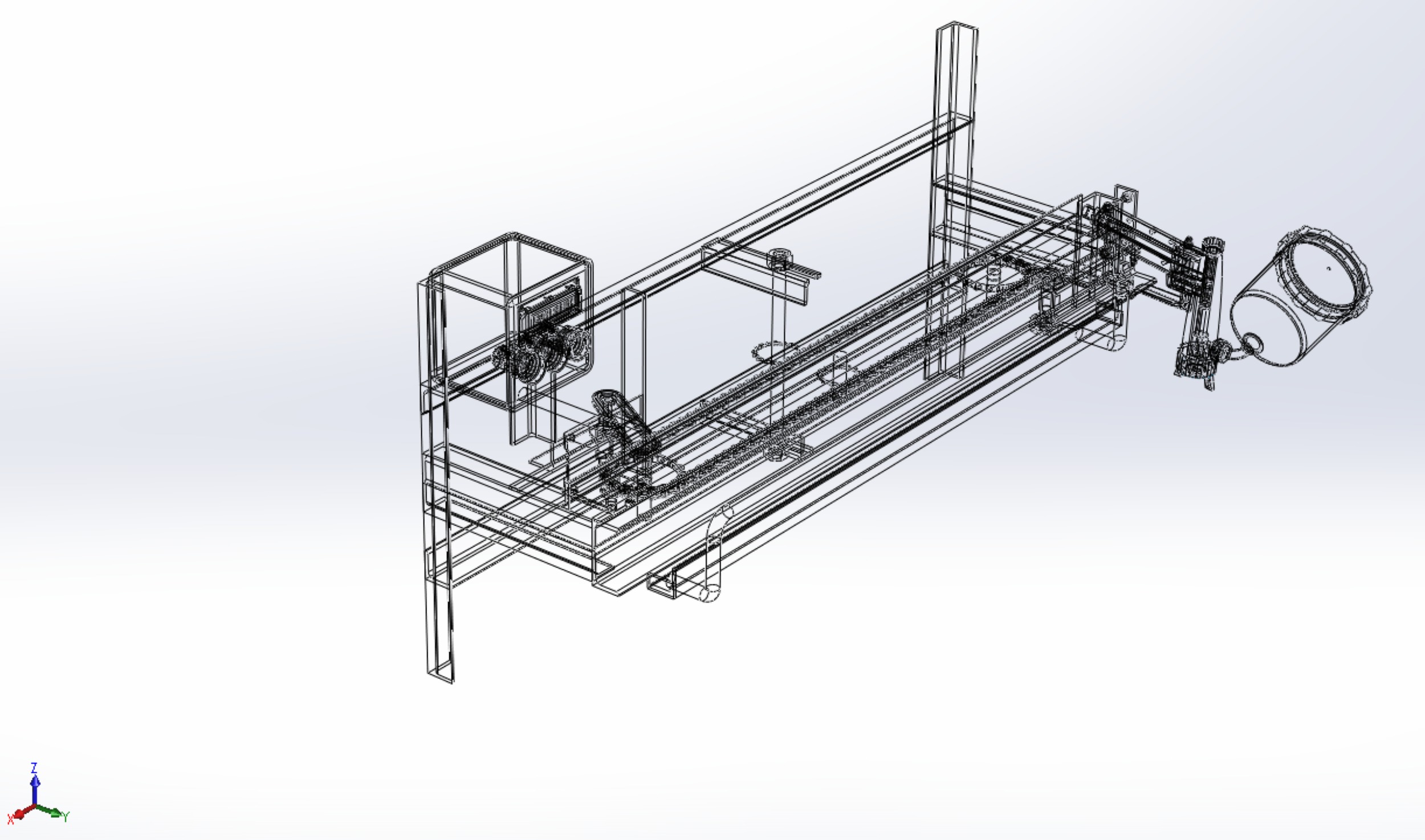 AUTOMATIC PAINT SPRAYING MACHINE SPRAYER COATING AIRBRUSH TOOL 3D model_29