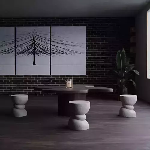 Interior scene Free 3D model