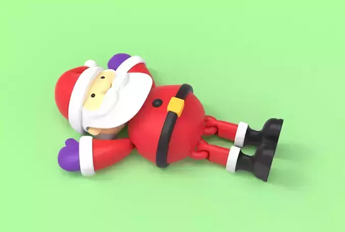 Santa Claus Flexi toy