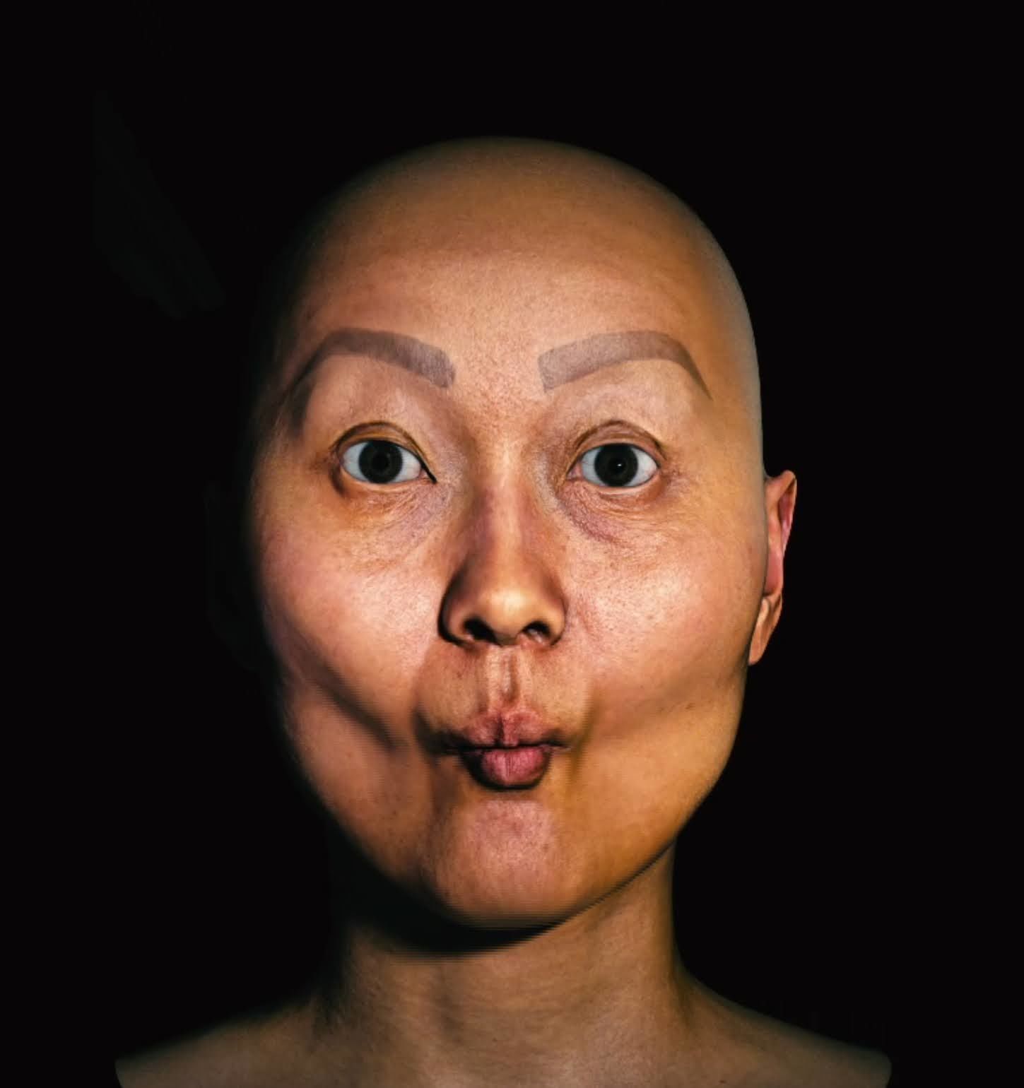 Asian Woman 3D model_2