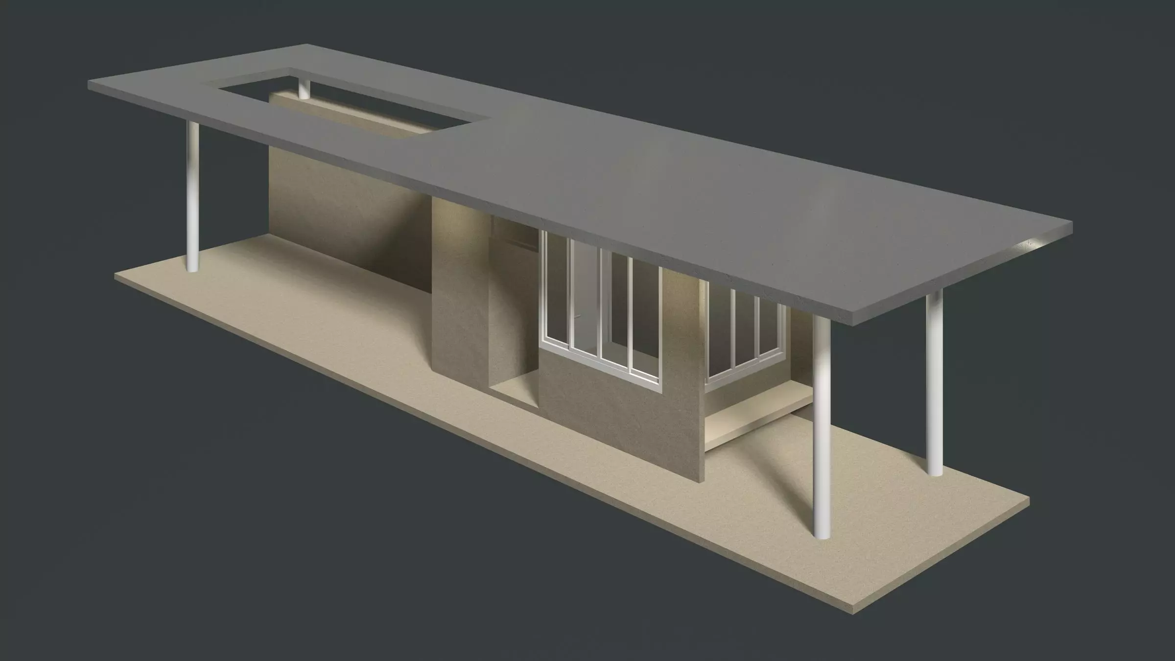 Security booth 24u11 3D model_0