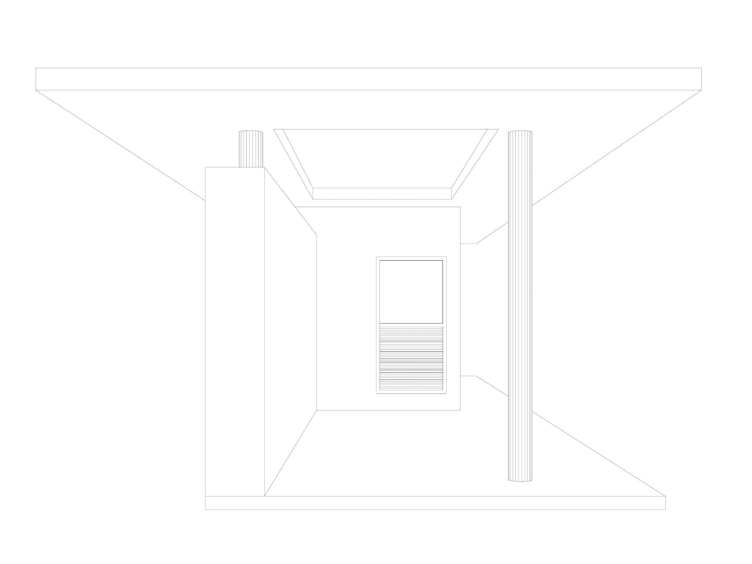 Security booth 24u11 3D model_11
