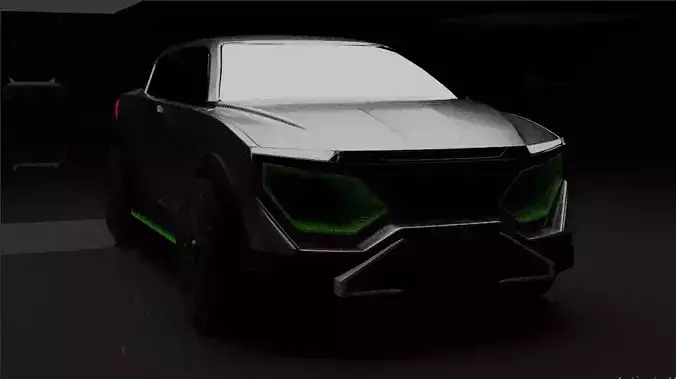  Futuristic Vision Concept SUV