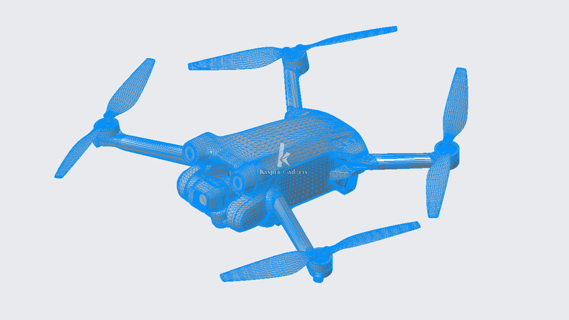 DJI Mini 3 Pro Drone 3D Model 3D print model_7