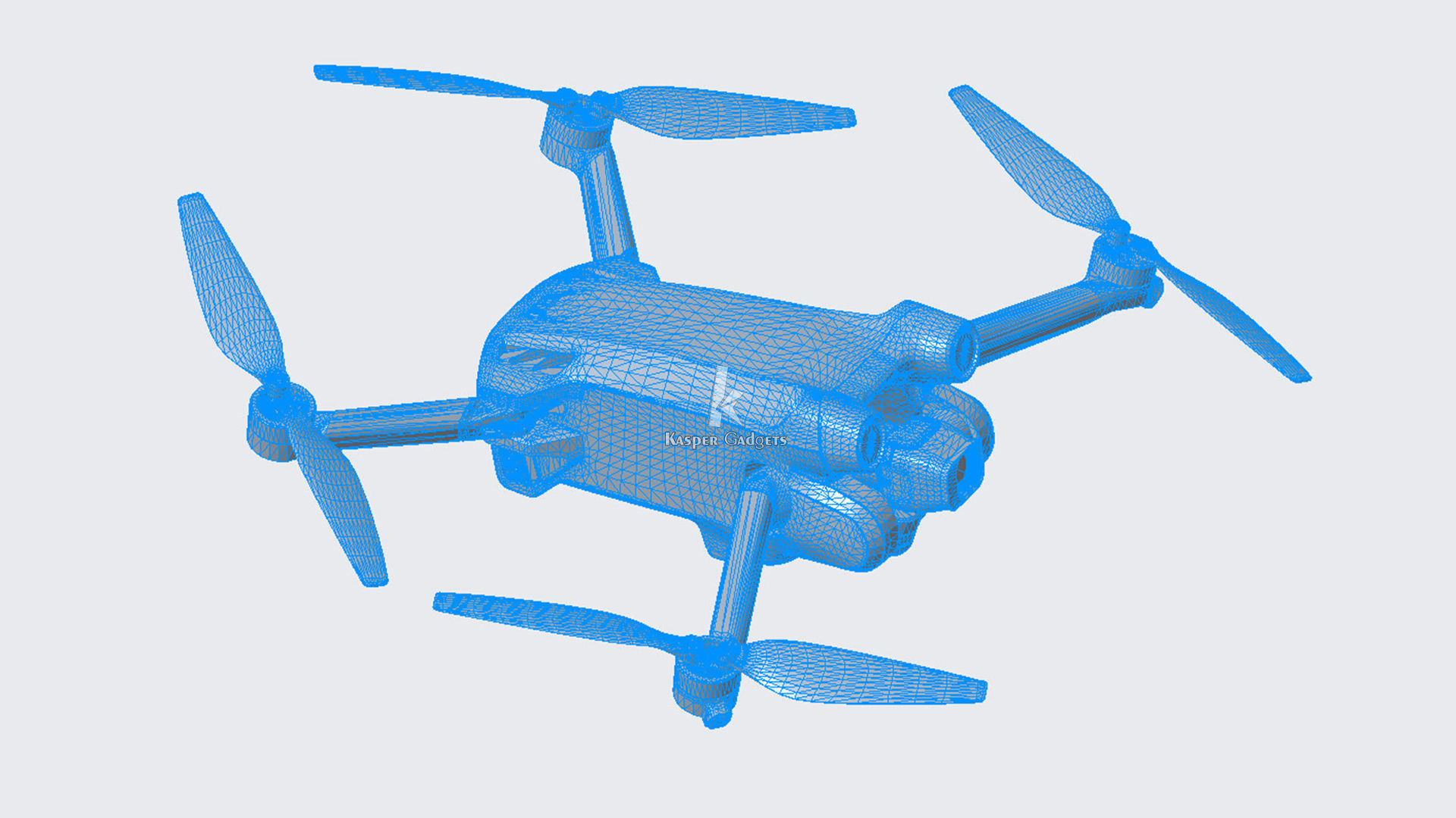 DJI Mini 3 Pro Drone 3D Model 3D print model_8