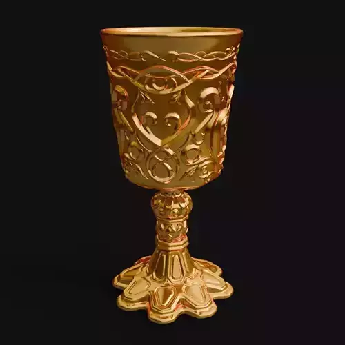 Drinking Cup Grail or Chalice 3D print model
