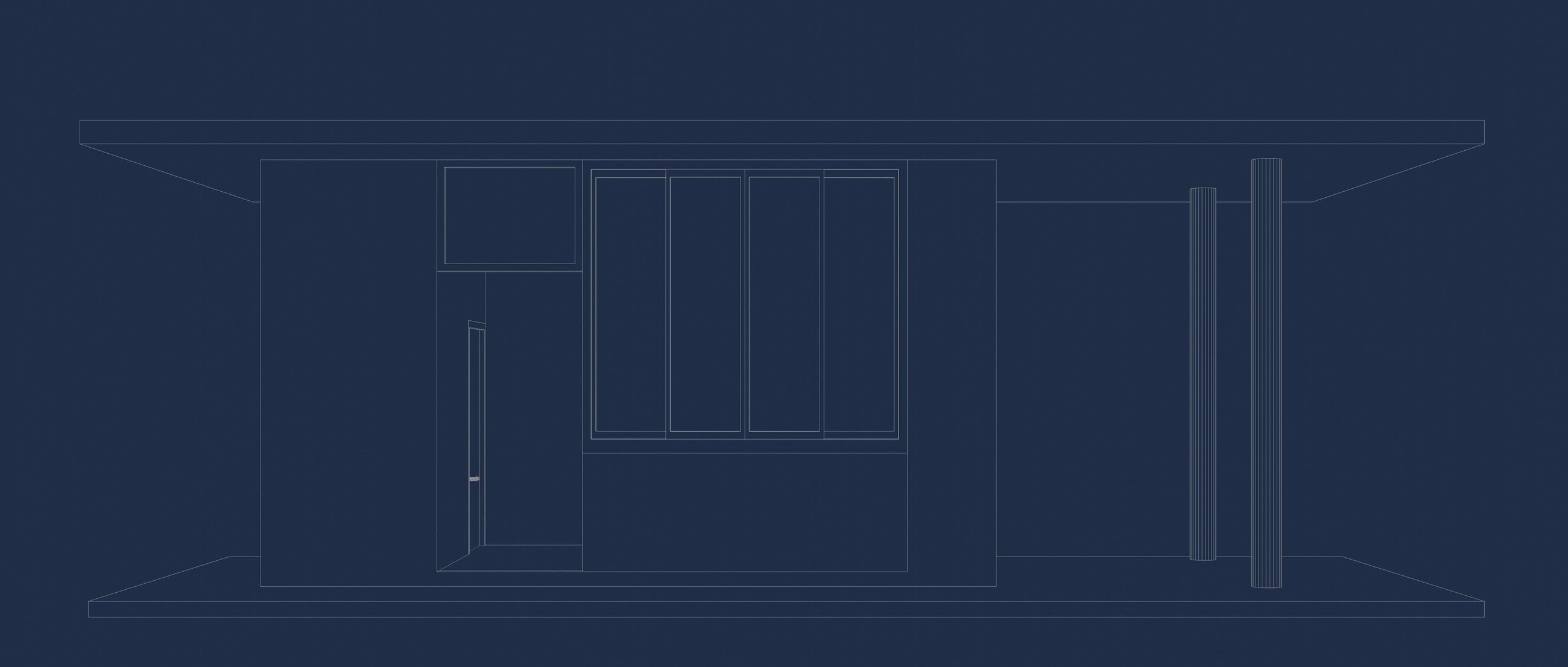 Security booth 24u12 3D model_10