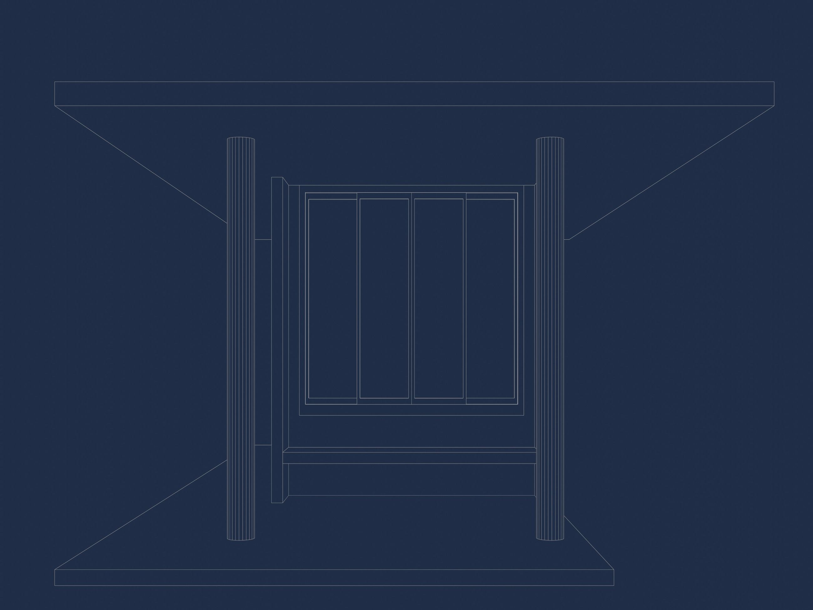 Security booth 24u12 3D model_12