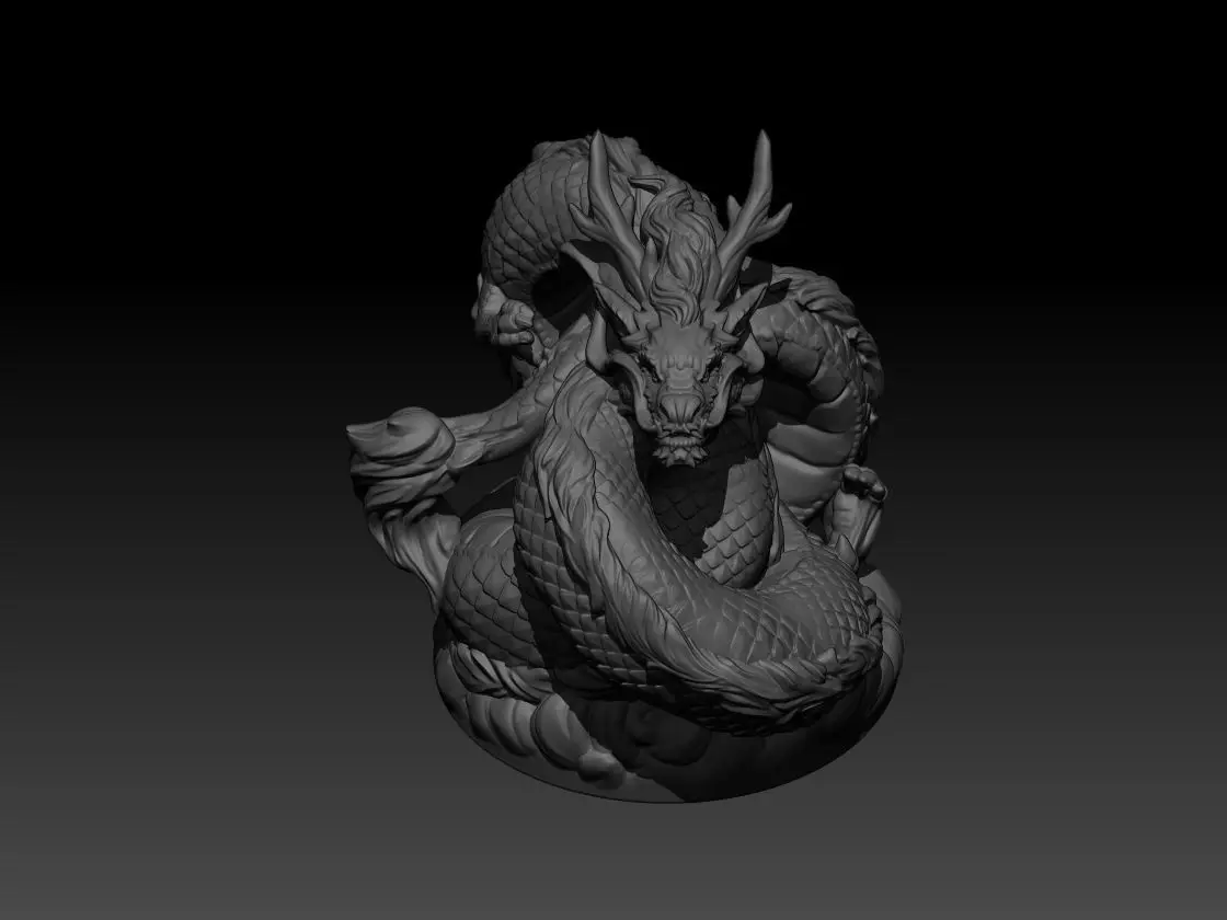 Dragon 3d print 3D print model