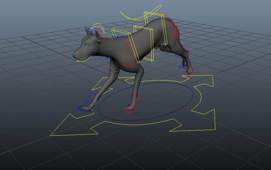 Brown Dog 3D model_2