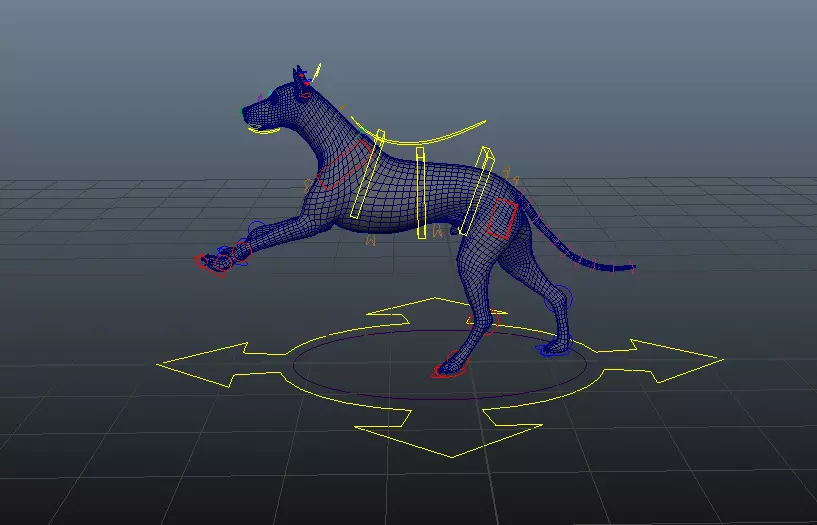 Brown Dog 3D model_0