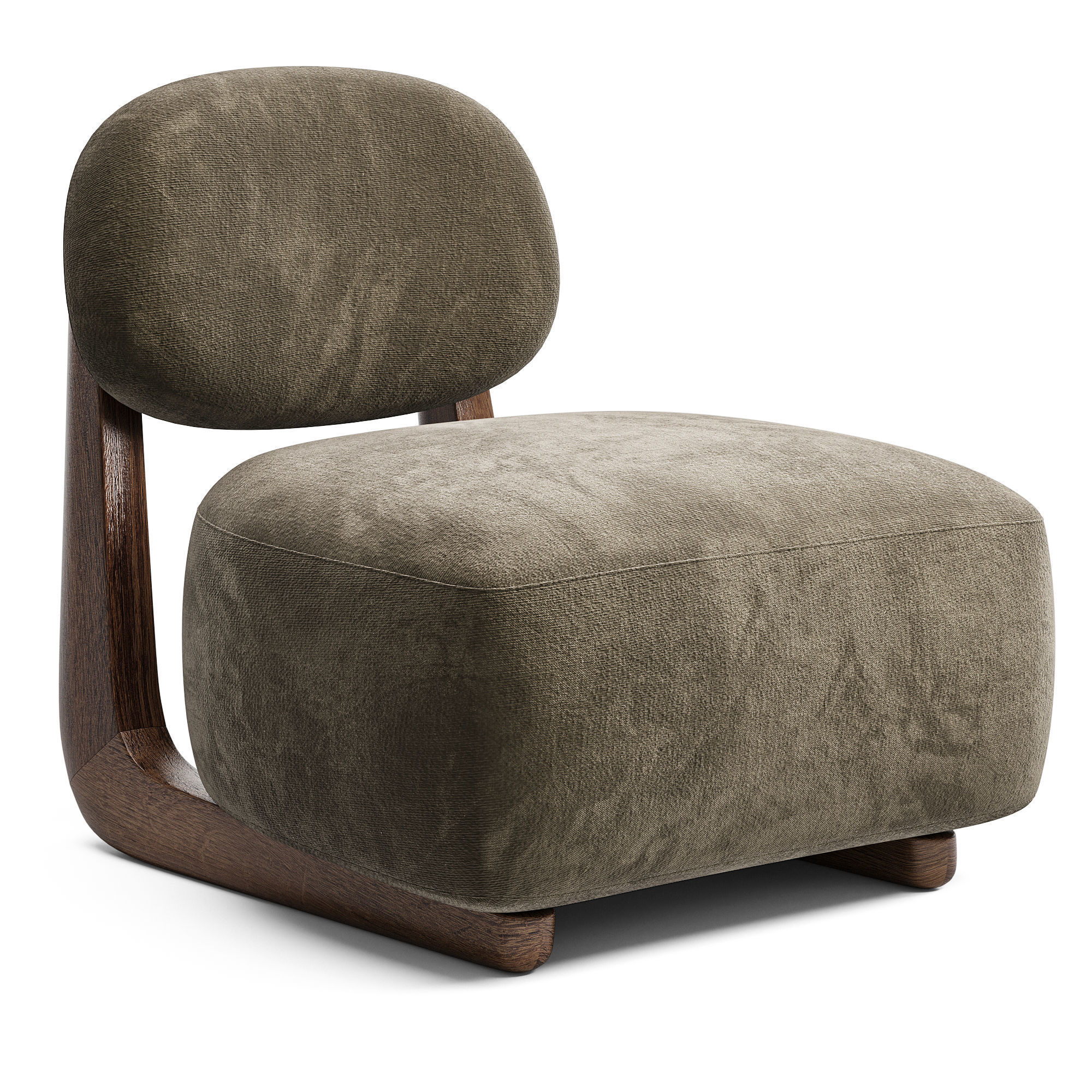 Didsbury Accent Chair 3D model_2