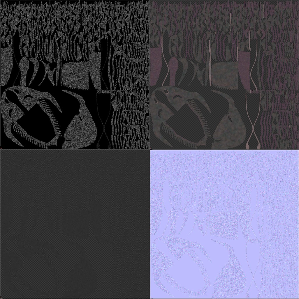 Trilobite Low-poly 3D model_16