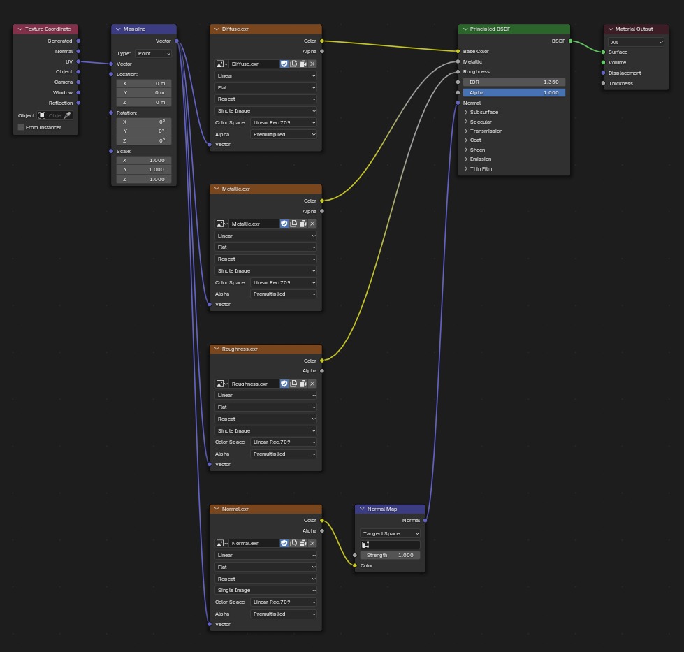 Trilobite Low-poly 3D model_17